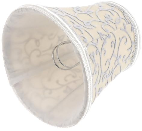 DOITOOL 1stück Europäischer Lampenschirm Für Tischlampe Stilvolle Stoffabdeckung Für Dekorative Beleuchtung Im Schlafzimmer Und Wohnzimmer Warmes Licht Vielseitig Einsetzbar