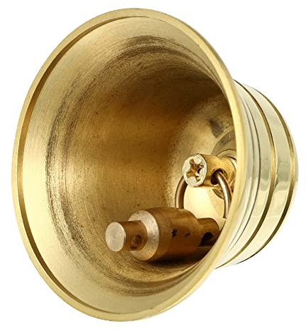 Cabilock Glockenanhänger Mini-glöckchen Mini-schlüsselanhänger Kleine Glocken Kuh Kamel Glocken Empfangsglocke Aus Metall Halskette Glocke Kuhglocke Messing Kupfer Jahrgang