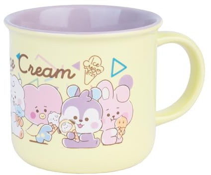 Grupo Erik | Mug BT21, Tasse Café & Thé | Idée Cadeau Original | Tasse 375 ml, Mug en Céramique pour Café, Thé ou Chocolat Chaud