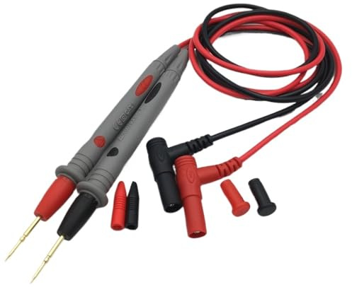 1 Paire 20A 1.1M Multi-mètre Stylo de Test câble Aiguille Pointe sonde multimètre numérique Plomb sonde Fil Aiguille Broche en Or
