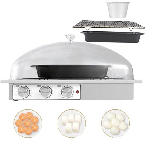 DDNGEJ Macchina elettrica per la fermentazione del Pane, lievitatore con riscaldatore, Kit di Strumenti per la Produzione di Pane con lievito Madre, Riscaldamento a ba