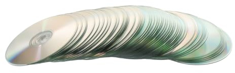 DIYEAH 50 Pezzi Dischi Cd Riflettenti a Forma Di Volatile Fai Da Te Per Decorazioni Creative Per Casa e Attività Didattiche