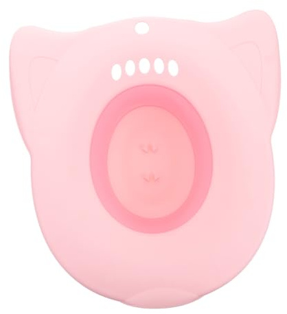 TOGEVAL Bañera de Asiento Plegable para Baño Doméstico Cuenca Ergonómica Resistente para Mujeres para Hemorroides Postparto y Cuidado Femenino