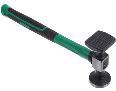LOORGVEL Martillo para Carrocería de Coche de Metal Multifuncional Martillo de Seguridad Ergonómico para Reparación Automotriz Taller 1 Unidad Uso Profesional