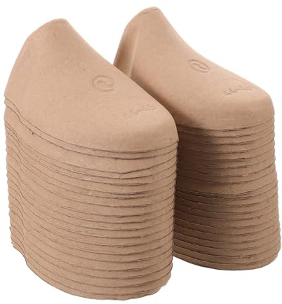 Ipetboom Shoe Tree Inserts 20 Pairs for Men Women Cardboard Shoe Shaper Inserts Boots Odour Control and Shape Retaining Home Organization Eu 41-43 / US 10.5-12.5 / Uk 10-12