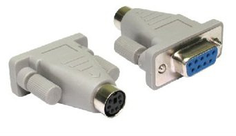 Aptii PS/2 Mouse to 9 pin serial port convertor adaptor