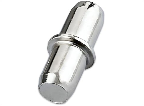 Mprofi MT® 100 Stück | Regalbodenträger Ø5mm | Bodenträger | Einlegeboden Halter | Regalbodenhalter mit Ring Metall | Fachbodenträger und Regalbretthalter | Regalstifte | NSR/100