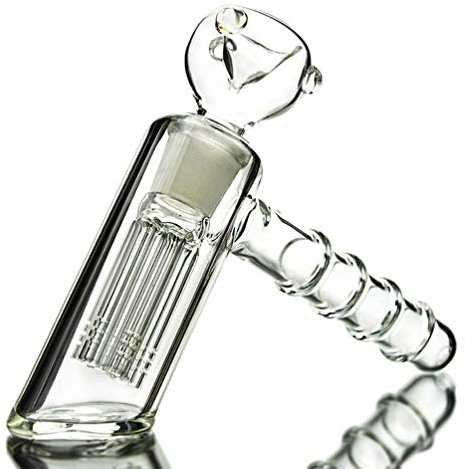 Glass Bongs Water Pipes hammer 6 Arm perc recglass percolator bubbler Oil Rigs Glass Bongs matrix smoking pipes pipe recycler Glass
