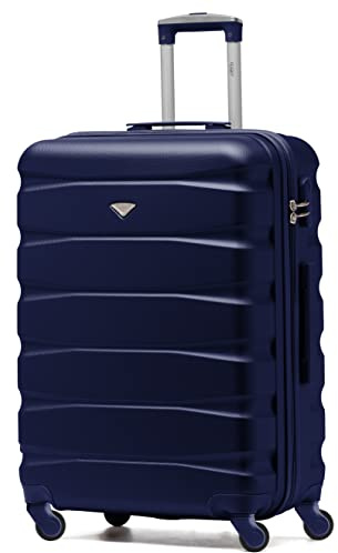 Flight Knight ABS Leichtgewicht Reisekoffer Koffer 3 Groben Kompatibel Mit Air Berlin, Lufthansa, Eurowings, easyJet, Ryanair Und Viele Mehr! Handgepack & Grober Koffer Mit 4 Rollen.