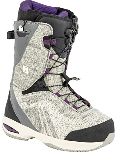Nitro Damen Nitro Damen Ronda Tls '23 Leichter Snowboardschuh mit Schnellschnürsystem Snowboardboot, HEATHER GREY, MP 25,5 // EU 39 1/3 US 8
