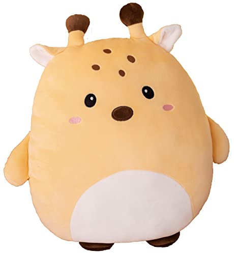 TONGSONG 40cm Kuschelig weiche Hirsch Plüsch umarmende Kissen niedliche Giraffe ausgestopfte Tier Plüschtiere Spielzeug Hirsch ausgestopfte Tiere Plüschtiere Geschenk für Kinder und Liebhaber