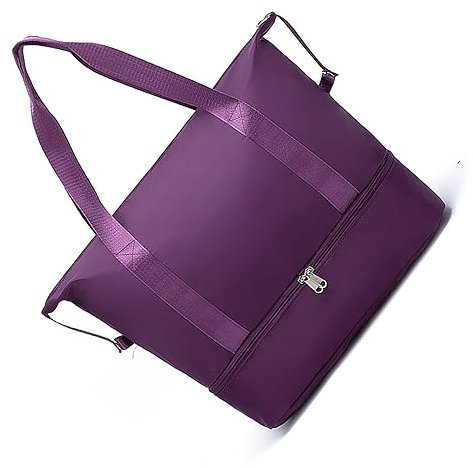 Reisetasche für Damen, Weekender Übernachtungstaschen mit Schuhfach, Handgepäck für Sport, Fitnessstudio, Tragetaschen, Farbe A