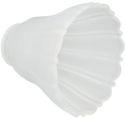 DOITOOL Abat-jour Suspendu Petits Abat-jour E27 En Verre Dépoli Cache-abat-jour Lumineux Pour Ventilateur De Plafond Luminaire Intérieur Usage Domestique