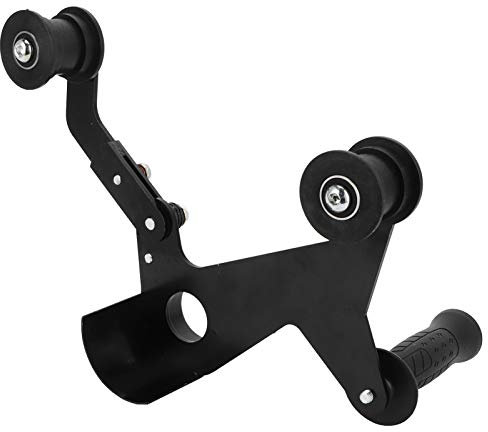 ANKROYU Kit Levigatrice Per Smerigliatrice a Nastro, Accessorio Per Levigatura di Tubi Per Tubi, Levigatrice a Nastro in Acciaio Inossidabile Per Lucidatura di Tubi Tondi Spazzolatrice Accessori Per S