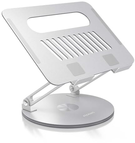 AISENS Soporte de Sobremesa XL Giratorio Ajustable para Port til Tablet 10 17 Plata