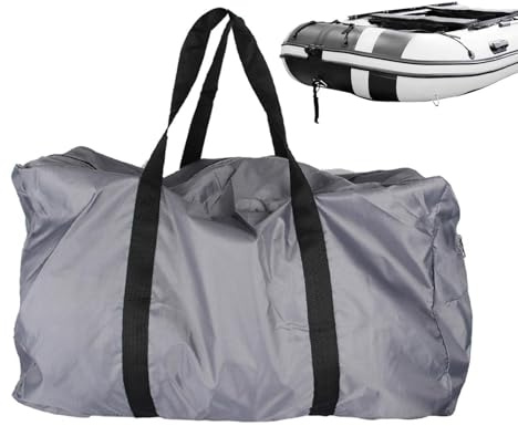 Acunny Bolsa de transporte para kayak - Bolsa de transporte de almacenamiento plegable grande,Bolsa para bote de kayak, bolso para bote inflable, bolsas de almacenamiento para el hogar, accesorio para