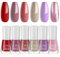 LOPHE Smalti per Unghie, Smalto Unghie Set da 6 Colori 8ml, Smalto per Unghie ad Asciugatura Rapida, Set di Smalti per Nail Art, Diversi Color(A)