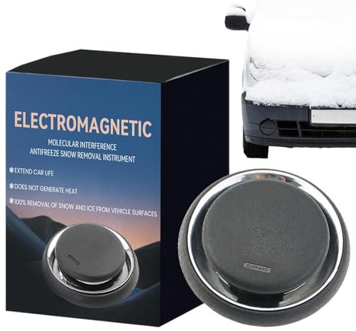 Antifreeze Electromagnetic Car Snow Removal Device - Portable Car Deicer Gadget, Kinetics Molecular Heater, Car Interference Antifreeze Instrument, Winter Vehicle Mounted Snow Removal Accessories