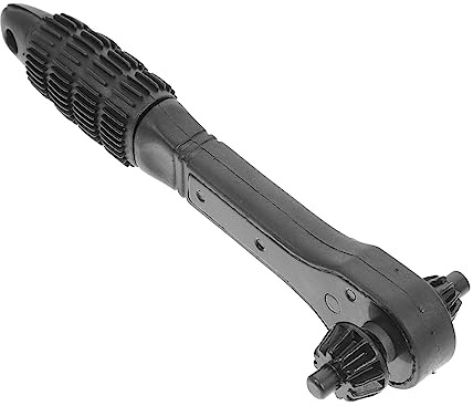 CLISPEED Drill Chuck Key Wrench Dual-use Ratchet Tool for Electric Drill Chuck Key Tool Made of Material for Home Workshop Use
