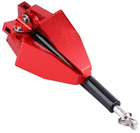 Anchor de Cabrestante, Universal Metal Plegado Pleavado Hinch Anchor RC FASTOR HERRAMIENTO 1/10 Metal CNC Winch RC Winch para 1:10 Accesorio de Rastreadores de Autos