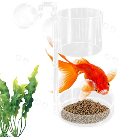 di alimentazione per gamberetti con design galleggiante e sommergibile | per pesci - Dispenser di alimenti per piccoli acquari domestici per principianti e