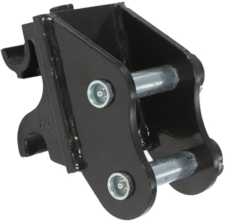 YDuupxe Attelage Mécanique à Connexion Rapide pour Mini-Pelle, Coupleur de Pelle pour Pelles de 3 Tonnes avec Crochets de Remplacement Rapide, pour Râteaux, Seaux et Plus