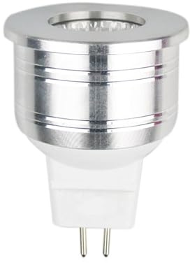 BLOMDE Foco de fuente de luz MR11 COB, fuente de luz de luz descendente de micro indicador de máquina, lámpara halógena reemplazable 1pcs(1W/3000K(DC12V))