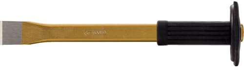 KS Tools 162.0202 - Cincel de albañil con protector de manos (tamaño: 27 x 250 mm)
