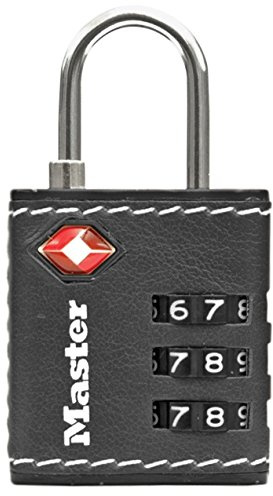 Master Lock 4692D Set Your Own Cadenas à combinaison approuvé par la TSA, les couleurs peuvent varier, 1 pièce (lot de 1)