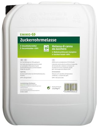 Zuckerrohrmelasse 13,0 kg zur Herstellung von EMa, reich an Mineralien und Kohlenhydraten
