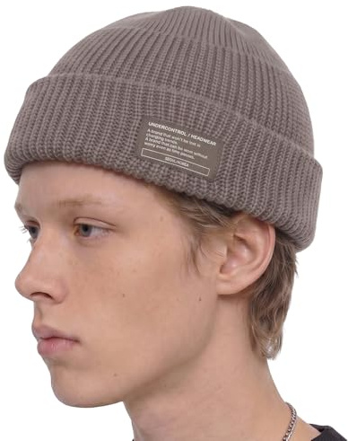 UNDERCONTROL Winter Trawler Fisherman Beanie Herren Damen Unisex Stylische einfarbige Docker-Totenkopfmütze zum Aufrollen, Uhrenkappe, Farbpaket - 15 Farbe