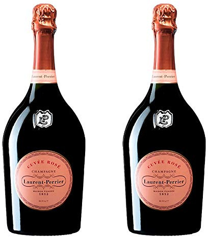 Laurent Perrier Cuvee Rose Brut NV Champagne 75cl x 2 Bottles | 12% ABV