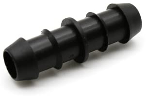 DOJA Barcelona | Conectores Riego | Pack 100 | Enlace Goteo para Manguera de Riego | Diámetro 20mm | Adaptador Manguera | Accesorios Riego por Goteo