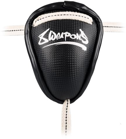 8 WEAPONS Tiefschutz, Thai Cup, schwarz (XL)