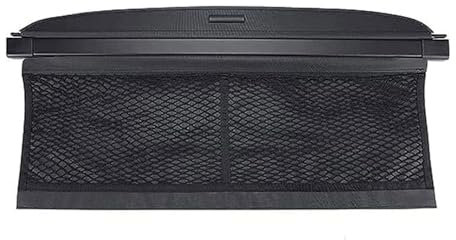 RGHDEHD Einziehbarer Auto Laderaumabdeckung für Smart 451 Fortwo 2007-2011 2012 2013 2014, Auto Hintere Hutablage PrivatsphäRe Cargo Cover