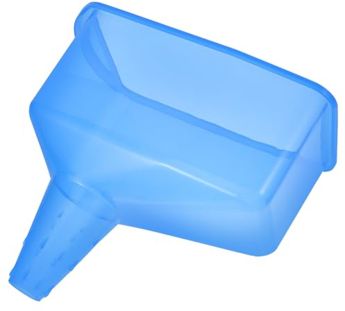 GETAJGHSD Entonnoir Huile Plastique Carré Ergonomique Pour Moteur Auto Et Moto Facile à Nettoyer Antidébordement Pour Remplissage Sans Fuite Accessoire Léger Et Compact