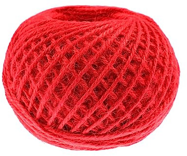 SEWOART Farbiges Hanfseil 2 Mm X 50 M Papierseil Für Haushalt Und Basteln Etikettenseil Zum Selbermachen Und Geschenkdeko