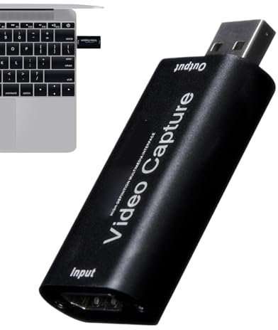 Scheda Di Cattura Video | Dispositivo di Acquisizione Multiuso 1080P per la Videocamera | Acquisitore Audio Convertitore Adattatore Per Creatori Di Contenuti Appassionati Di Esports