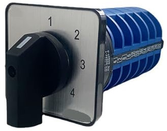 LZIKKGKI LW26-32/6 LW28-20 Vier Positionen 6 Pole 20A 32A 690V Silber Kontaktieren Umschaltung Dreh Motor Cam Schalter(32A)