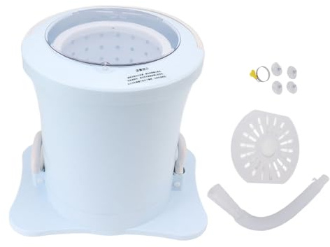 Mini déshydrateur portable à haute capacité électricité Sèche à crampons à main libre pour le dortoir de voyage Camping ABS Plastique 4100g (Bleu)