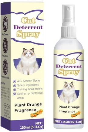 Spray Anti graffio per Gatti, a Base d'Acqua, per correggere Il comportamento felino, Liquido di Protezione, per condizionamento Contro i, per Appartamento, Soggiorno, Divano, Sedia