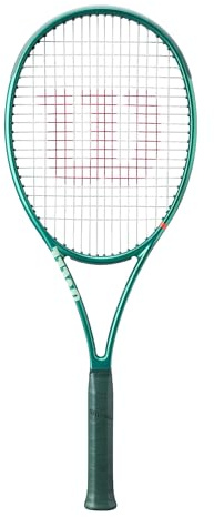 Wilson Blade 98 V10 tennisracket för vuxna, handtagsstorlek 2–4 1/4 tum, snörning med naturlig känsla 16 med medelspänning