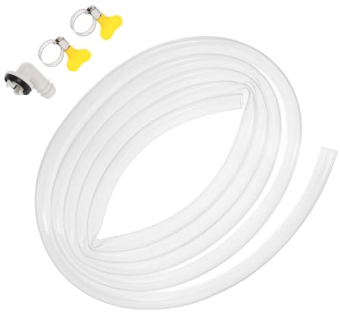 YARNOW Kit de Instalación para Aire Acondicionado Portátil con Manguera de Drenaje y Tubo Flexible de PVC y Acero Inoxidable para Celebracion Verano en Casa y Oficinas