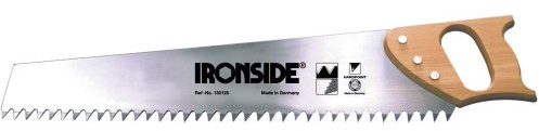Ironside 130125 Segaccio per calcestruzzo 600 mm, manico in legno
