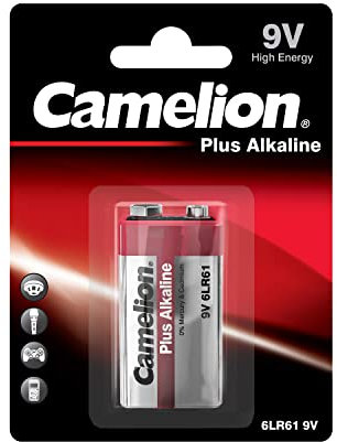 Camelion 6LF22 9V Plus Alkaline Battery