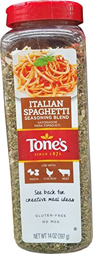 Tones Mélange d'assaisonnement à spaghetti italien 397 g