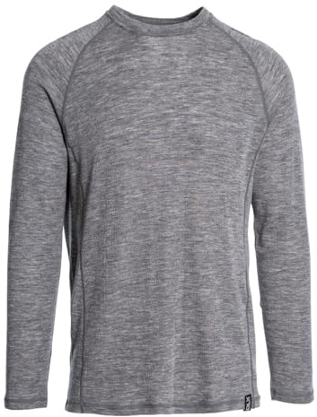 DLX Herren Wexler Basisschichten, Dark Grey Marl, M