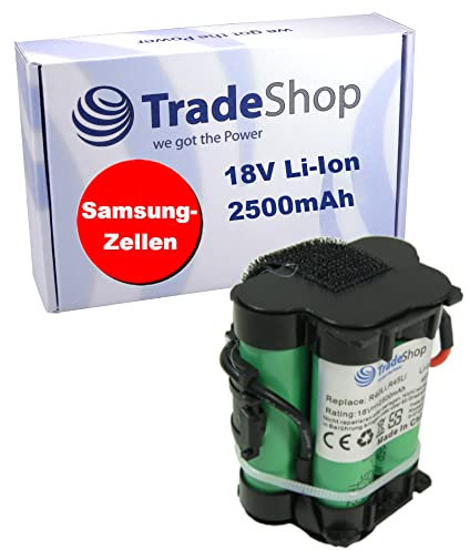 Trade-Shop Premium Li-Ion Akku 18V / 2500mAh für Flymo Robotic Lawnmower 1200R Husqvarna Automower 105 305 308 308x / mit Samsung-Zellen