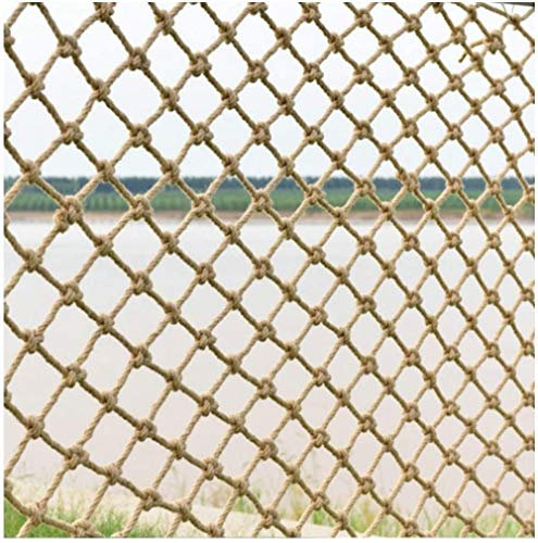 SSCYHT Kletterndes Frachtnetz Indoor/Outdoor Kindersicherheitsnetz Kletternetz für Kinder, Hindernisparcours im Freien für Trainingsgeräte Spielgeräte Dia 14mm, Mesh 15cm,2X2M