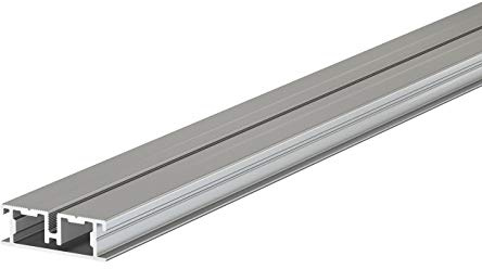 Gartenwelt Riegelsberger Alu-Schiene S 15x45 mm Länge 190 cm Unterkonstruktion Terrassen Bodenverlegeprofil Aluminiumsystem Aluminium Alu-Profile